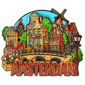 Matix XL magneet Amsterdam -  City vibes
