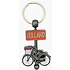 Matix Keyring (spinner) Bicycle - Pewter color - Holland