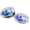 Matix Mirror box Holland - Delft blue Mill landscape