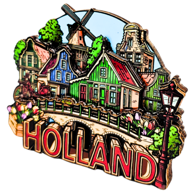 Typisch Hollands XL magnet Holland - City vibes