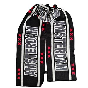 Robin Ruth Scarf Amsterdam - Black-White-Grey