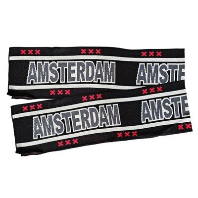 Robin Ruth Schal Amsterdam - Schwarz-Weiß-Grau