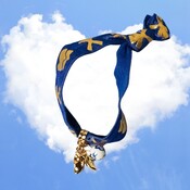 Typisch Hollands Armband Amsterdam - klompjes - Bedel - Elastiek