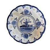 Typisch Hollands Delfter blaue Bonbonniere, Holland, 13 cm