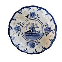 Typisch Hollands Delfter blaue Bonbonniere, Holland, 13 cm