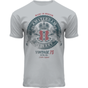 Fox Originals T-Shirt Amsterdam - Hellgrau Vintage