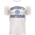 Fox Originals Amsterdam Universität T-Shirt – Weiß