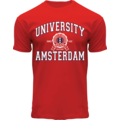Holland fashion T-Shirt Amsterdam University - Rood