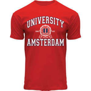Fox Originals Amsterdam Universität T-Shirt - Rot