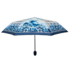Matix Luxury Umbrella Delft blue mills and flower motif