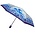 Matix Luxury Umbrella Delft blue mills and flower motif