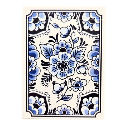 Matix Spielkarten Delfter blaue Holland-Blumen