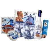 Typisch Hollands Delfts blauw lekkernijenpakket - Molenlandschappen