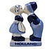 Typisch Hollands Kissing Couple Holland Delft Blue - 10 cm