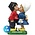 Typisch Hollands Typical Dutch kissing couple Holland - Color 9 cm