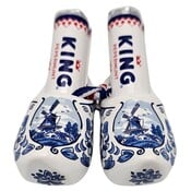 Typisch Hollands Delft blue clogs (2 rolls King)