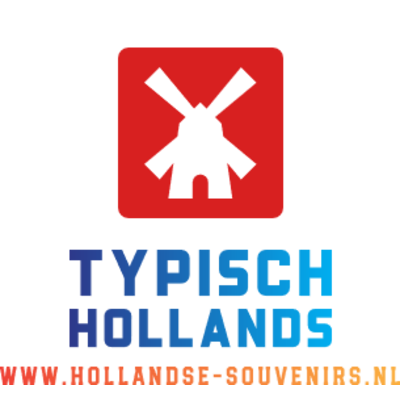 Typisch Hollands Delfter Blau, Holland-Windmühle - Holzschuhe