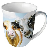 Typisch Hollands Tasse - Porzellan - cow-curious