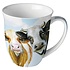 Typisch Hollands Tasse - Porzellan - cow-curious