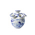 Heinen Delfts blauw Tulip vase - mill decoration - Flat bottom