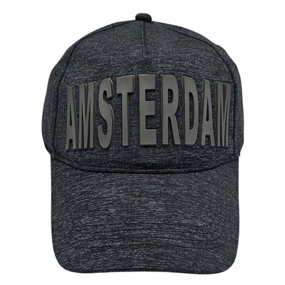 Robin Ruth Fashion Sportieve Cap Amsterdam - Zwart/Antraciet