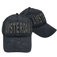 Robin Ruth Fashion Sportieve Cap Amsterdam - Zwart/Antraciet