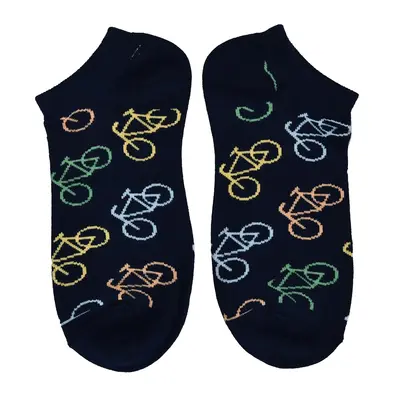 Holland sokken 2 Pairs of Women's Ankle Socks - Cycling - Beige and Black