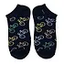 Holland sokken 2 Pairs of Women's Ankle Socks - Cycling - Beige and Black