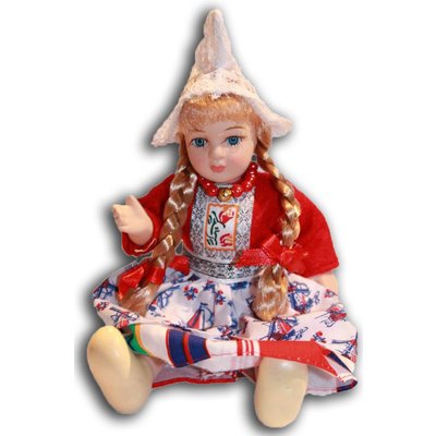 Typisch Hollands Puppe Holland Girl 20 cm