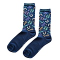 Typisch Hollands Herrensocken – Radfahren – Blau – Fantasy-Ikonen Amsterdam