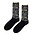 Typisch Hollands Men's socks - Cycling - Black and white icons Amsterdam