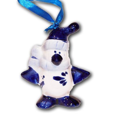 Typisch Hollands Delft Blue Christmas decoration