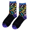 Typisch Hollands Women's socks - Holland - Amsterdam - Black/Purple