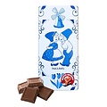 Typisch Hollands Melkchocoladereep in Delfts blauwe verpakking. THT 25-12-2025