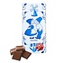 Typisch Hollands Melkchocoladereep in Delfts blauwe verpakking. THT 25-12-2025