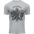 Holland fashion T-Shirt - Amsterdam - Zink-Grijs