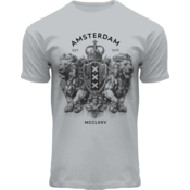 Holland fashion T-Shirt - Amsterdam - Zinc-Grey