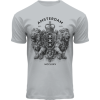 Holland fashion T-Shirt - Amsterdam - Zinc-Grey