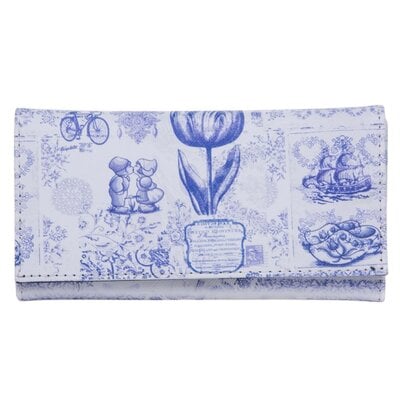 Typisch Hollands Wallet - Ladies - Delft Blue