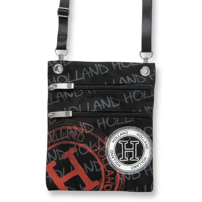 Robin Ruth Fashion Passport (neck) pouch - Holland - Black