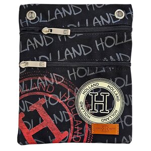 Robin Ruth Fashion Passport (neck) pouch - Holland - Black