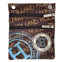 Robin Ruth Fashion Passport (neck) pouch - Holland - Brown