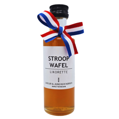 Likeur en Jeneverfabriek - Amsterdam Dutch Stroopwafel mini liqueur 40ml