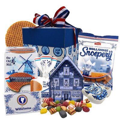 typisch-hollands-geschenkpakket Holland POP-UP gift box - Dutch sweet treats