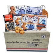 typisch-hollands-geschenkpakket Typisch Hollands lekkernijen-pakket ( in Holland postdoos)