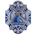 Typisch Hollands Magnet Delft Blau Holland - Mühle rotierenden Flügel