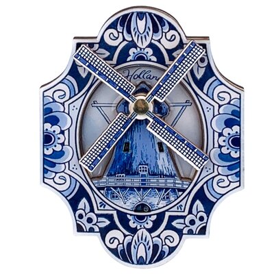 Matix Magnet Delft Blue Holland - Mill rotating wing