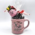 Typisch Hollands Pink mug filled with sweet liquorice and FREE magnet