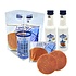 van Meers Holland Liqueur - Stroopwafels - and glass in gift box