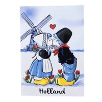 Typisch Hollands Notizbuch - Küssendes Paar Holland -A6